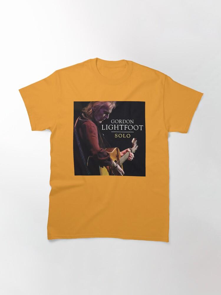 Гордон Лайтфут Отличный Модельный Певец Гордон Лайтфут Сольный Альбом Потрясающий Для Киномана Классическая Футболка