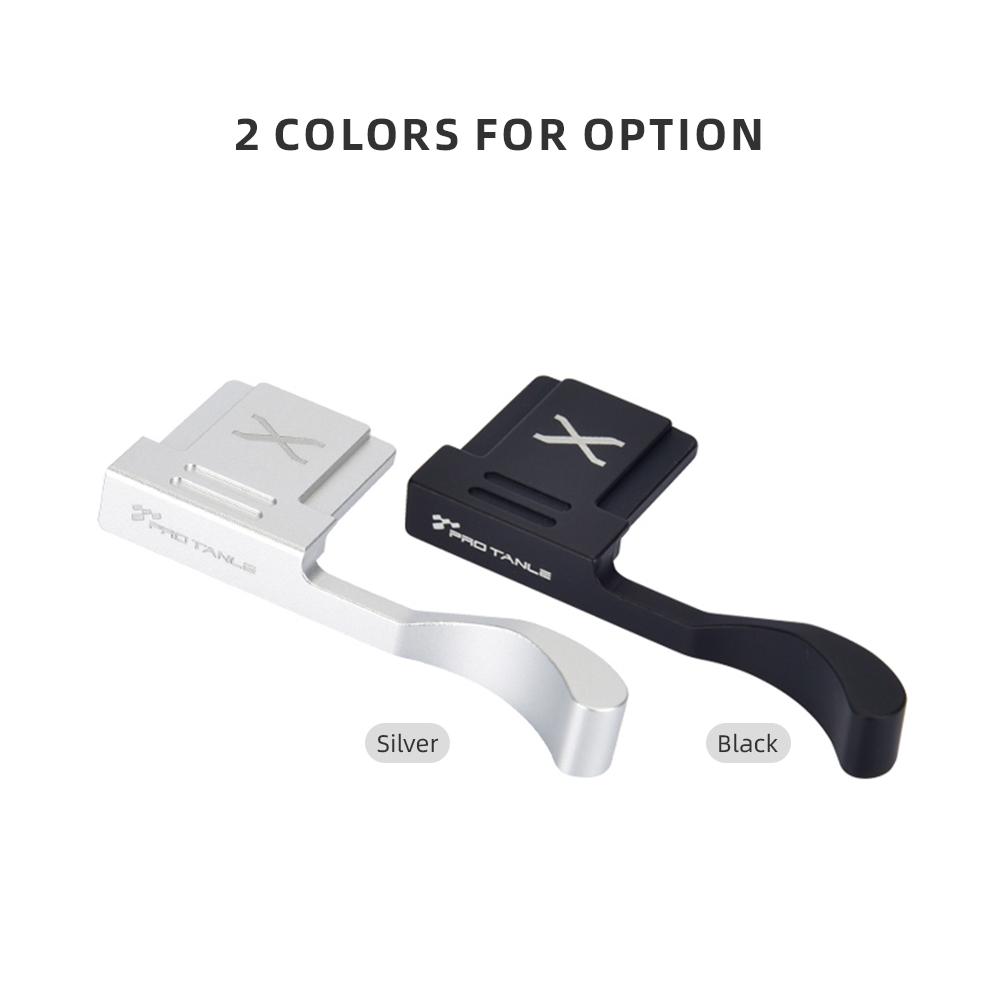 PRO TANLE Накамерный хват для большого пальца с крышкой для горячего башмака, замена для Fujifilm Fuji X100VI  X100V  X100F  X100T  X100S  X100