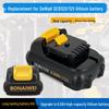 Совместимо с аккумулятором DEWALT 10,8 В 12 В DCB120 и зарядным устройством DCB112 для ручной дрели/шуруповерта