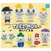 Мягкая игрушка x все 8 типов набор полный полный gacha gacha капсульная игрушка TEEZ-MON