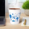 Sodolike Shangdao Disposable Paper Cups, Whole Box, 1000 Pieces, 8 Oz, Thickened, for Office, Business And Home Use