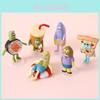 Город на пляже Blind Box Креативные ПВХ фигурки для коллекционеров и детей