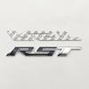3D Metal Car Sticker RST Logo Front Grill Emblem Trunk Fender Badge For Chevrolet Tahoe Silverado Suburban Colorado Accessories ls2