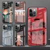 Чехол из закаленного стекла для Apple iPhone 13 12 Mini 11 Pro XS Max SE 2020 XR 7 8 Plus X 6 6S задняя крышка телефона аниме SLAM DUNK Fundas