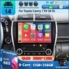Автомобильное радио Android 14 Carplay Auto для Toyota Camry 7 XV 50 55 2012 - 2017 Навигация GPS Мультимедийный проигрыватель видео Стерео WIFI+4G