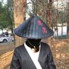 Cosplay Hats Bucket Hats Tourism Rain Caps Bamboo Rattan Hats Men Fisherman Hats Ninja Cosplay Hats