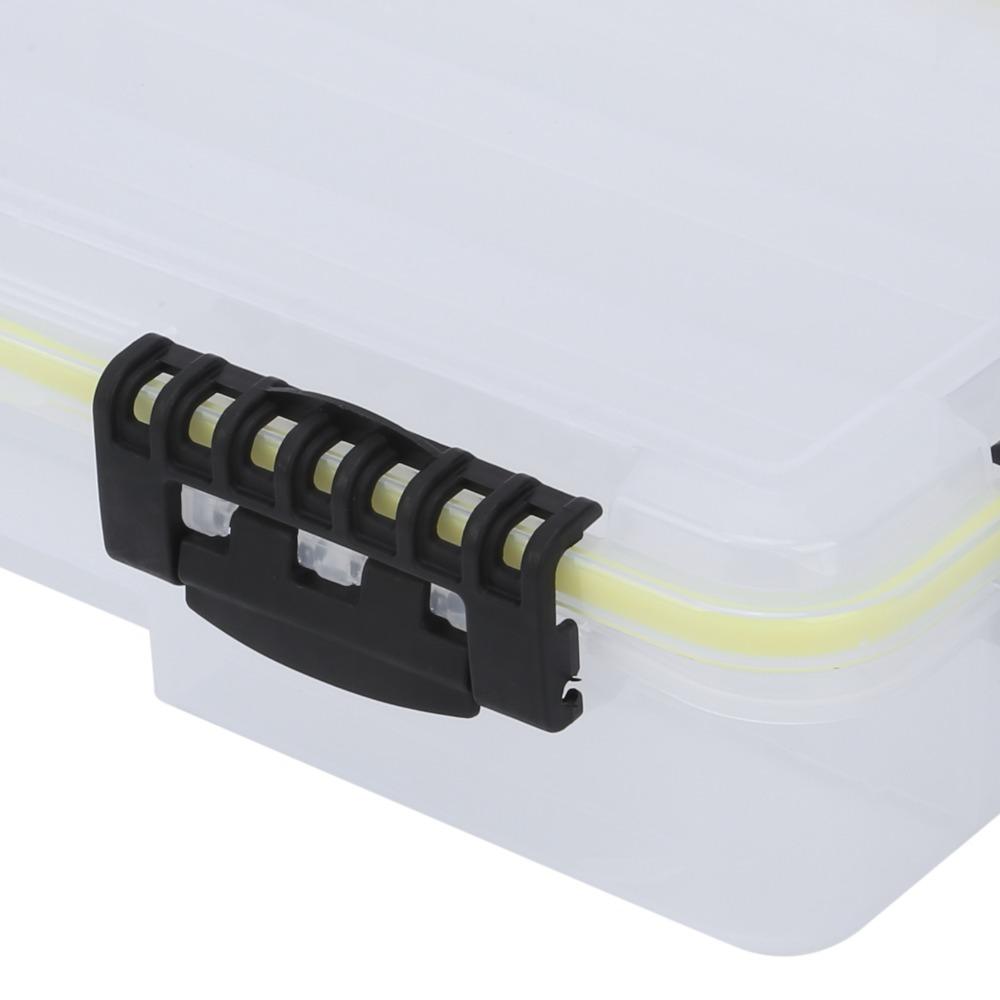 Large Capacity Fishing Lure Storage Box Waterproof Fishing Tackle Box For Fish Hooks Storage
