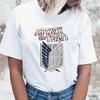 Attack On Titan T Shirt Clothing Tshirt T Shirt Graphic Top Female Tees Harajuku Ulzzang Women