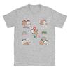 Vintage T Shirt DuDu Bear and BuBu Panda Merry Christmas Pack! Cotton T-Shirts  Hipster Tshirt for Men Summer Short Sleeve Tees