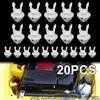 20 шт. Автомобильный крепеж Клипса держателя стержня капота для Honda Fit Jazz Civic Odyssey Accord