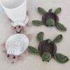 Decorative Table Mat Artistic Handmade Crochet Coaster Eye Catching Coaster Cute Animal Cup Mat Wool Thread Material