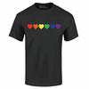 Rainbow Hearts T-shirt Pride Shirts
