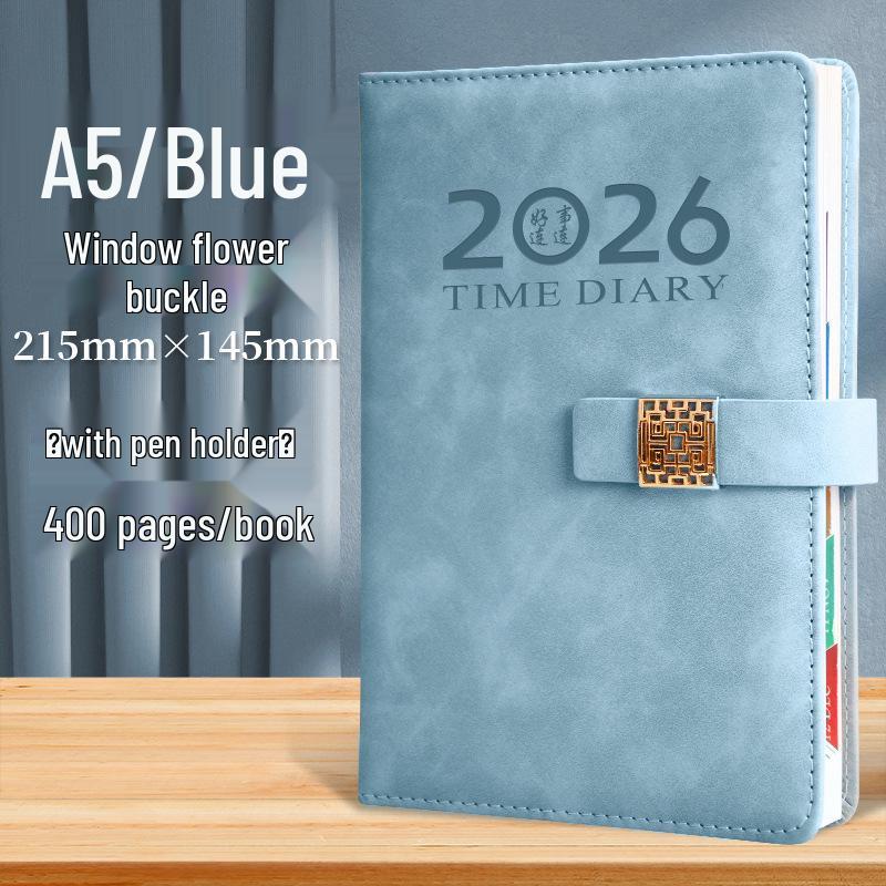 2026 Daily Planner: One Page Per Day Student Notebook