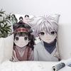 Аниме H-Hunter x Hunter Наволочка Плюшевая Ткань Мягкая Наволочка Двусторонняя Печать Чехол для Подушки Чехол для Декоративной Подушки