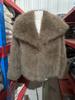 European and American autumn and winter fur women's clothing spot fashion imitation fox fur coat top artificial fur jacket