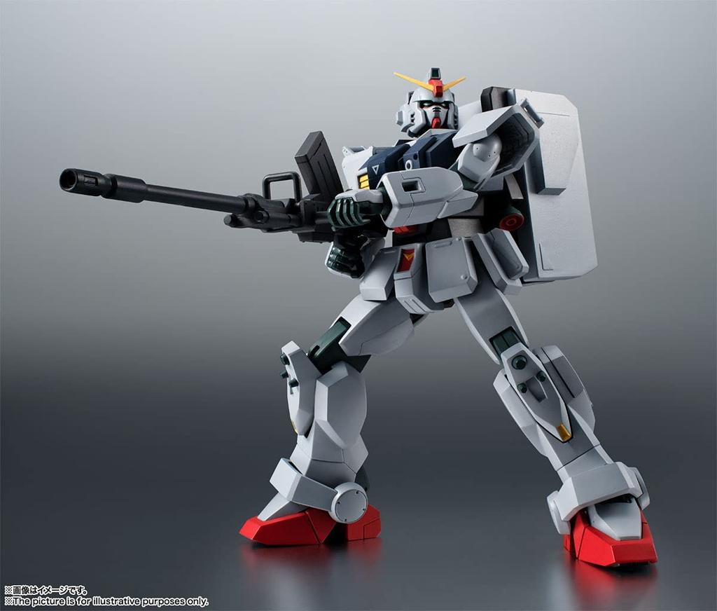 ROBOT Spirits Mobile Suit Gundam The 08th MS Team [SIDE MS] RX-79(G) Ground Type Gundam ver. A.N.I.M.E. Approximately 125mm PVC & ABS Painted Movable