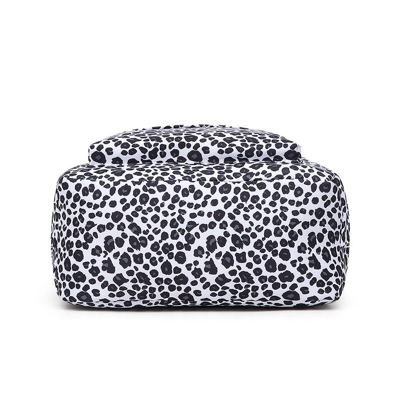 Комплект из трех рюкзаков, большой емкости, женский рюкзак с леопардовым принтом, школьный рюкзак для школьников