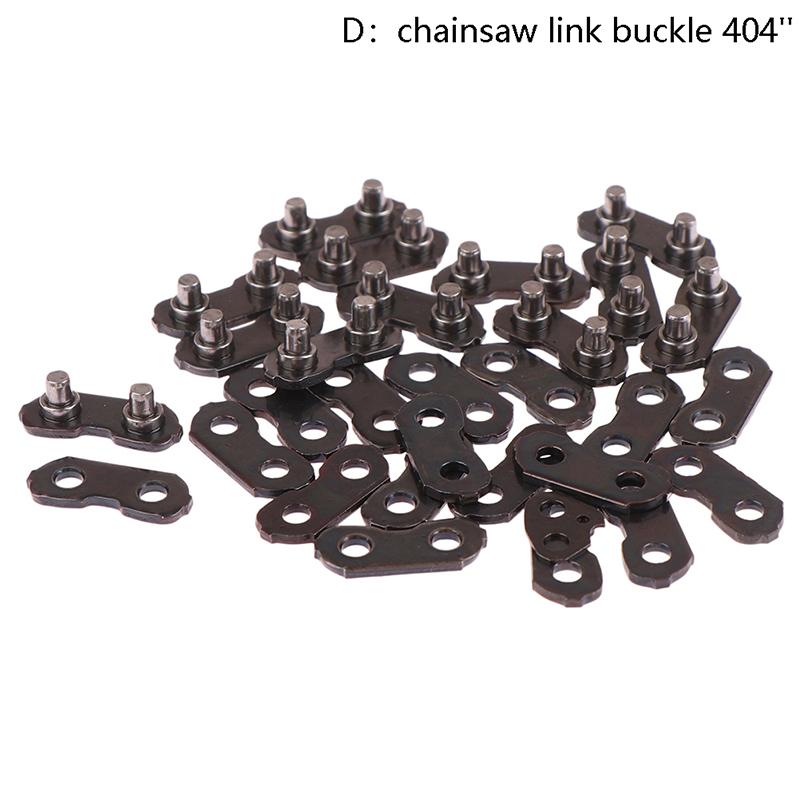 10 Pairs Professional Saw Chain Lock 0.404" 0.325" 3/8" 3/8"Lp Is Available Chainsaw Link Buckle