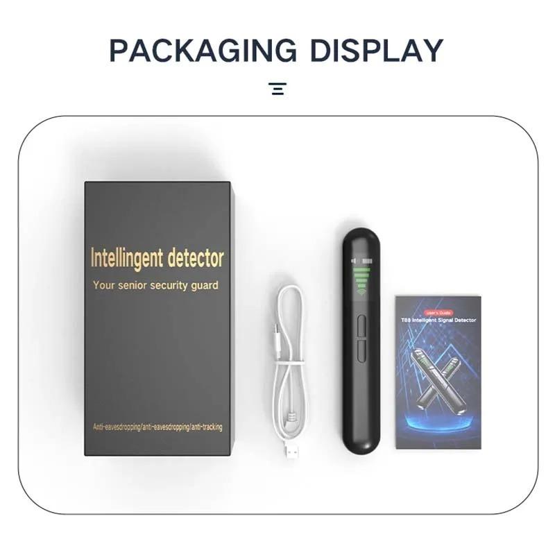 T88 Детектор GPS-трекера против определения местоположения, Поисковик, Детектор скрытых камер против шпионажа, Лазерный инфракрасный сканер, Устройство для обнаружения беспроводных сигналов