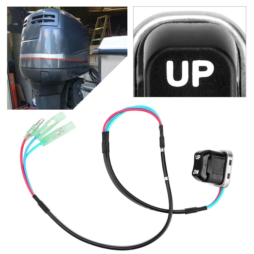 12 В универсальный переключатель наклона дифферента, сменный, подходит для подвесного мотора 703825630100