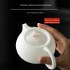 Duanjiang Phoenix Xishi Ice Jade Porcelain Teapot