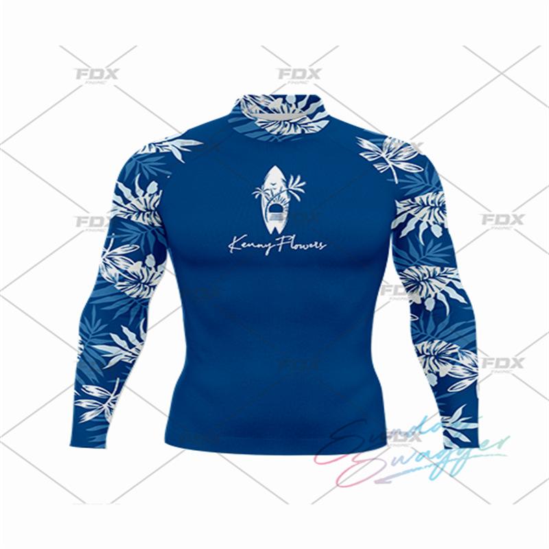 QUIKSILVER Гидрокостюм для серфинга Спортивный гидрокостюм с длинным рукавом Быстросохнущий купальник Водостойкий солнцезащитный мужской купальный костюм