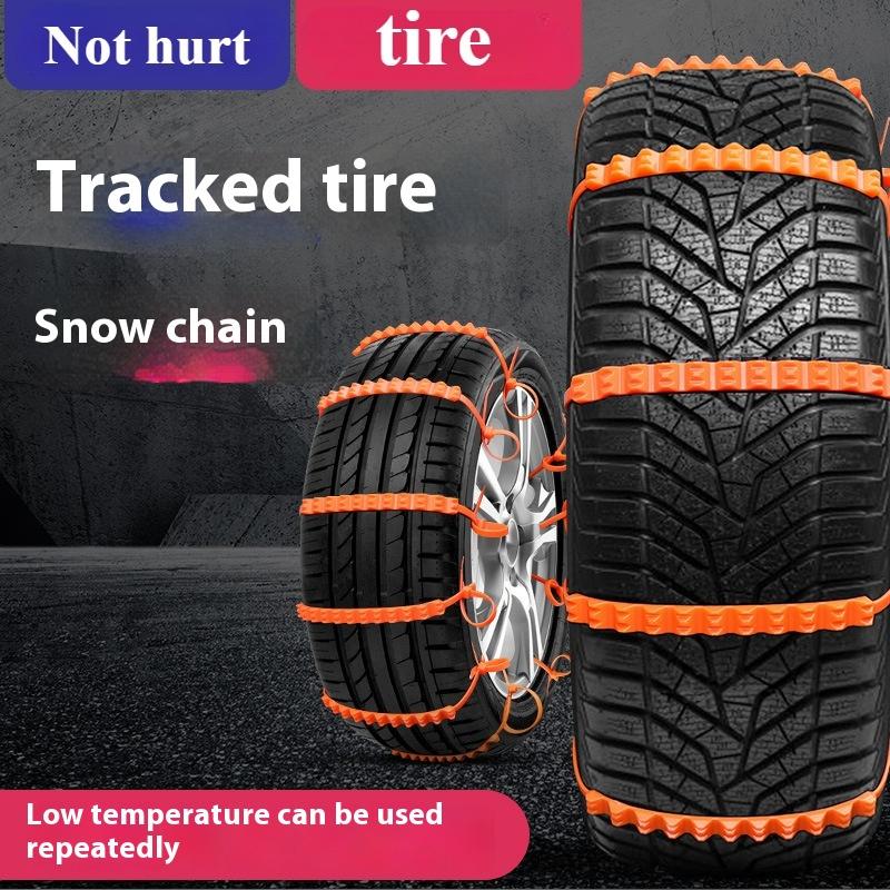 10/20Pcs Universal Emergency Traction Snow Tire Chains Anti-Skid Nylon Cable Tie for Security Winter Driving Car Truck and SUV