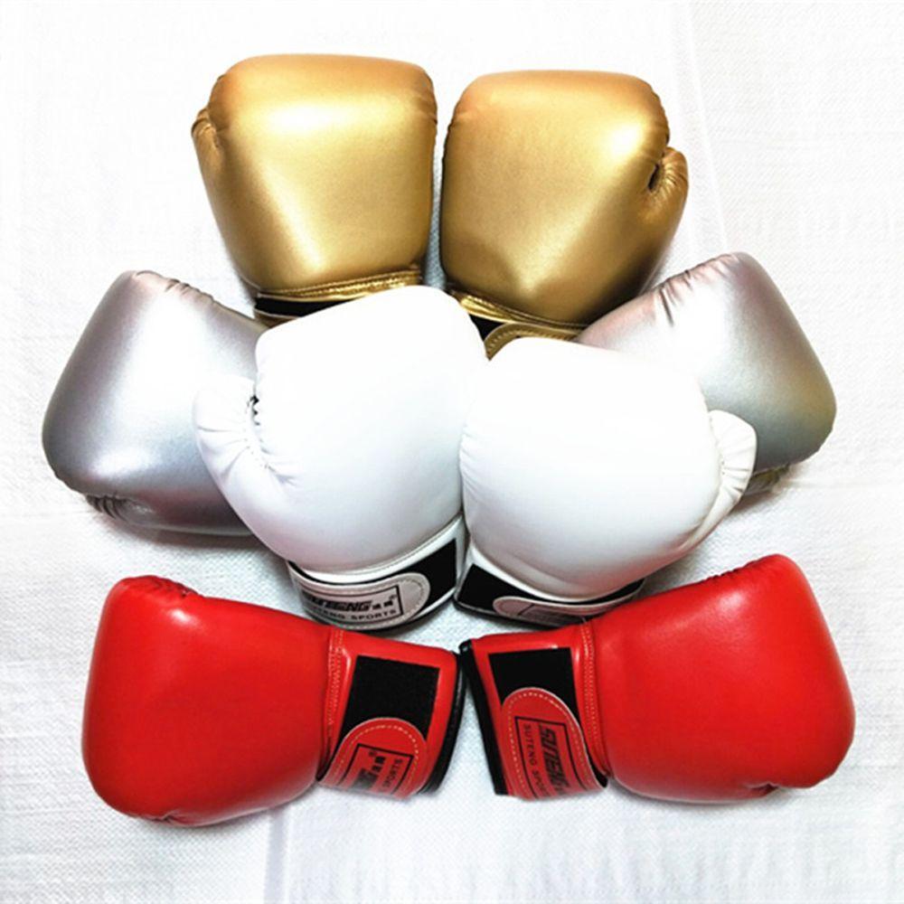 Mitts Equipment PU Leather Kids Boxing Gloves Training Sparring Gloves Fighting Gloves Junior Mitts