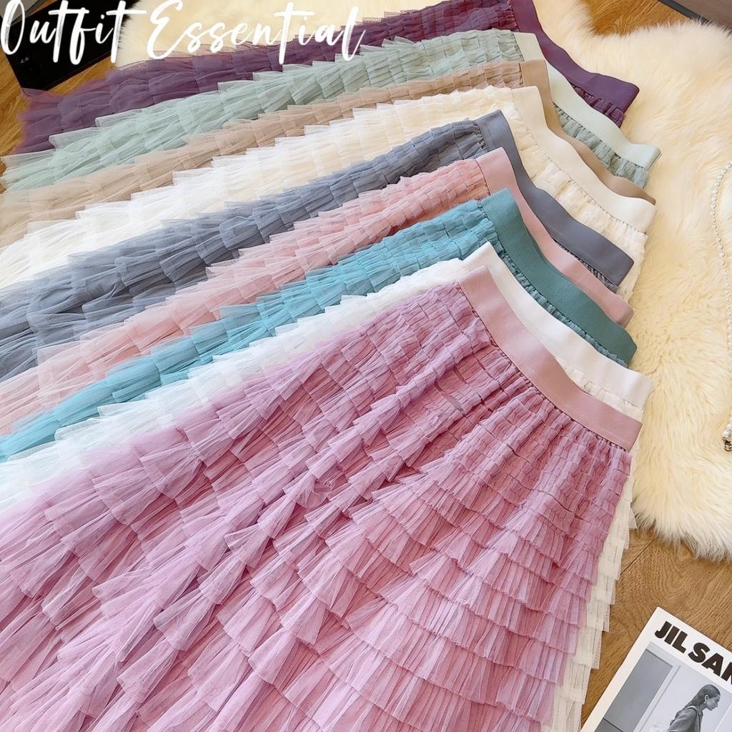 Женская юбка, сетчатая юбка, вечеринка по случаю дня рождения, праздника, танцев, качелей, торта, тонкая длинная юбка