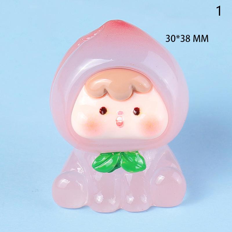 1 шт. светящиеся мультяшные куклы миниатюрные фигурки фея садовое украшение милый домашний декор светящиеся ночью настольные украшения