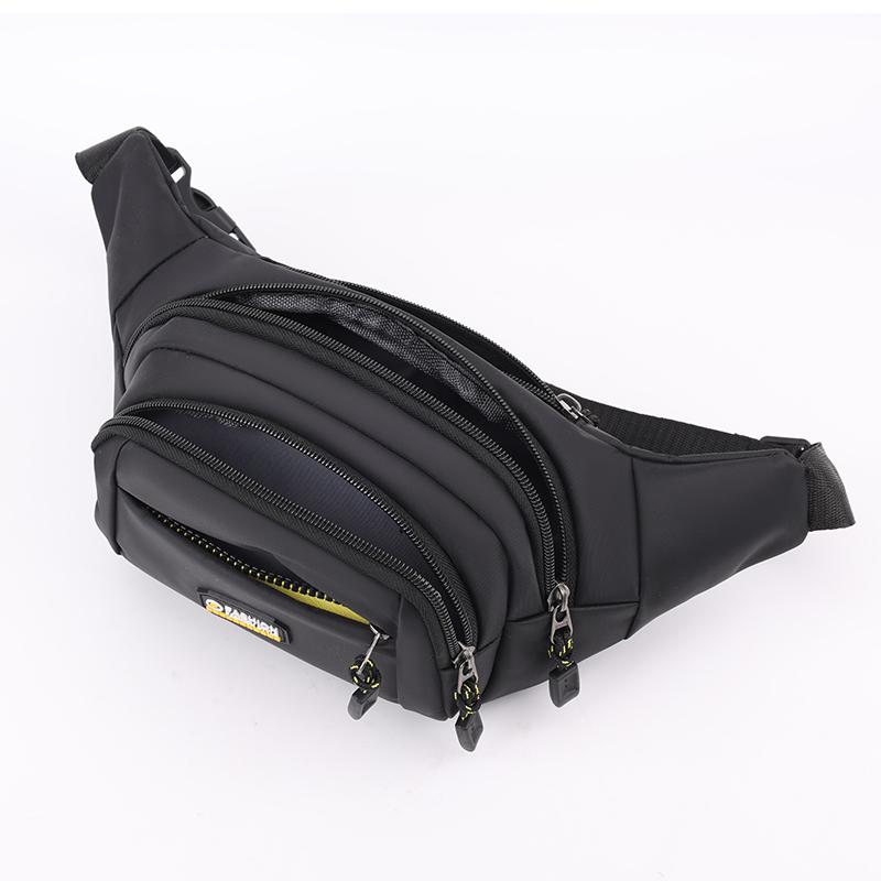 Сумка на пояс мужская многофункциональная нагрудная сумка для спорта на открытом воздухе многослойная водонепроницаемая сумка для мобильного телефона большой емкости через плечо