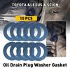 Прокладка сливной пробки масла для Lexus Toyota Scion 90430-12031 [Набор из 10 шт.] Синяя