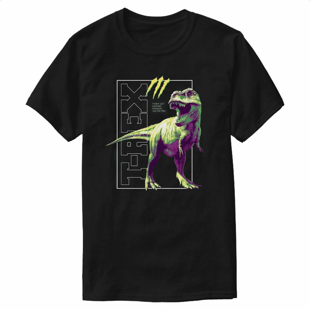 TRex Dinosaur Tyrannosaurus Rex TShirt 100 Cotton ONeck Summer Short Sleeve Casual Mens Tshirt Size S3XL