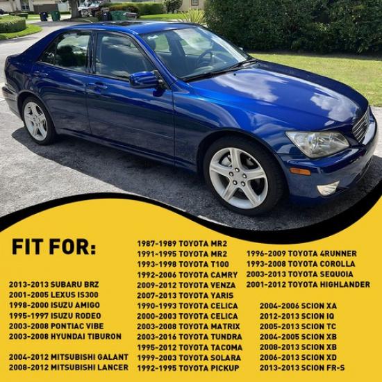 4Pcs Speaker Wire Adapters Harness Connector Kit For 1992-1995 Toyota Pickup