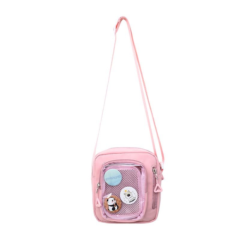 Japanese Transparent Ita Bag: Versatile Small Capacity Crossbody Shoulder Bag for Women