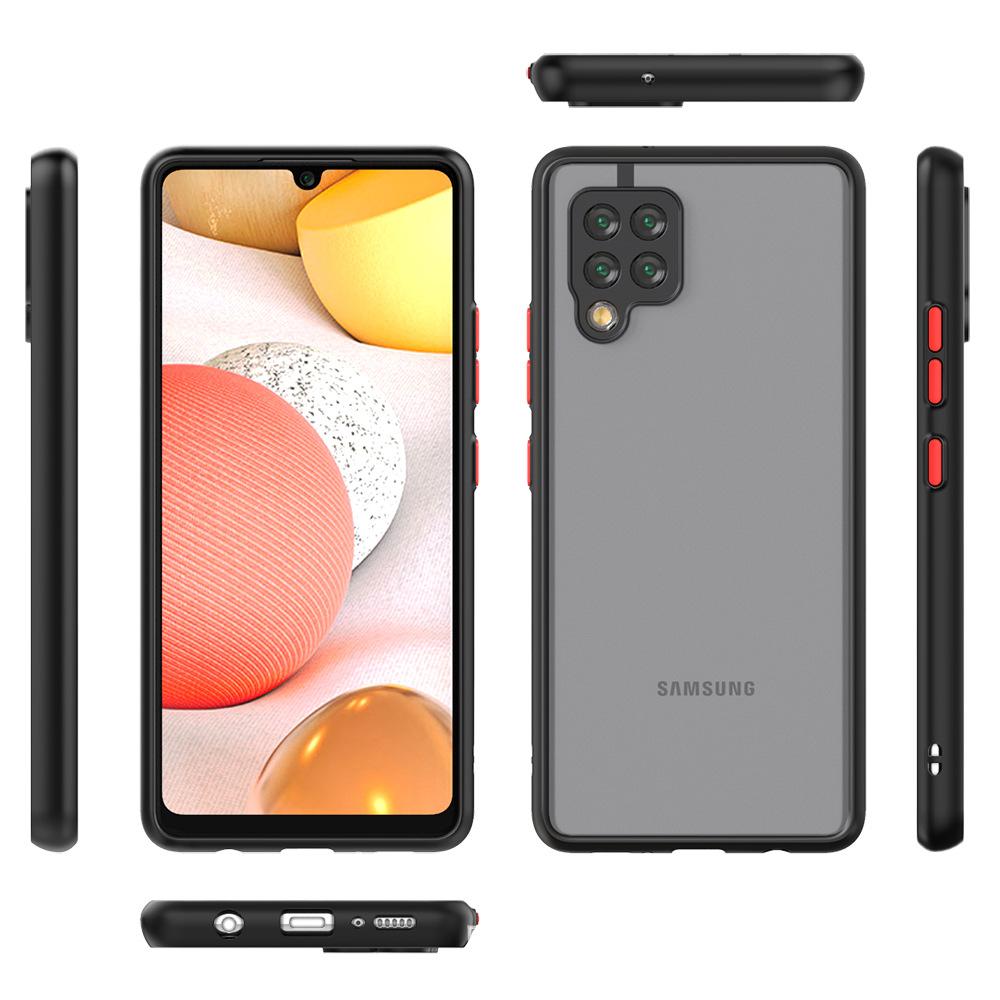 Skin Feel Matte Shockproof Phone Case For Samsung Galaxy M32 M42 M52 M11 M12 M31 M51 M62 M22 M21S M30S M31S 4G 5G Back Cover