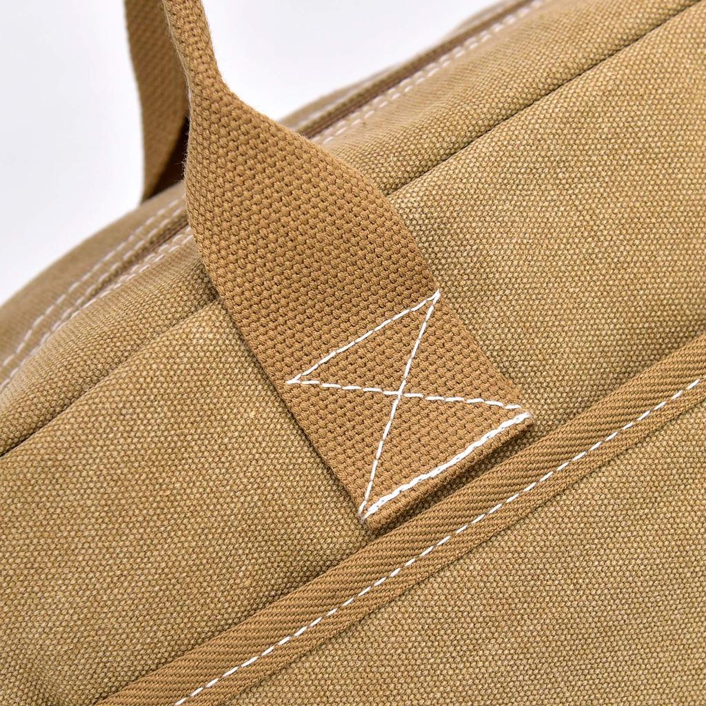 RAKEE Lucky Canvas Tote Messenger Shoulder Crossbody A4 Large 4 Colors Men's Bag, Bag, Bag, Waterproof, Size, Capacity, Durable,