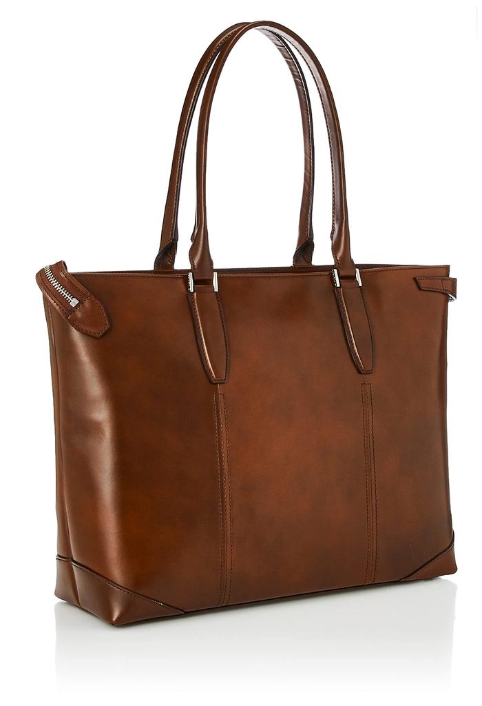 Сумка-тоут Bart 70114 Light Brown [Ultima Tokyo], изготовленная из дюймового поликарбоната с антибактериальной и антивирусной обработкой, кожа, Япония, 13,3 места для хранения, карман,