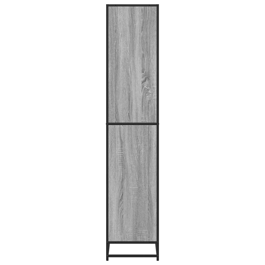 Bookshelf Gray Sonoma 80.5 x 35 x 170.5 cm Particleboard