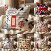 Подушка с принтом LOVE England, чехол для подушки для разных помещений, дома и автомобиля - Двусторонний, мягкий и прочный для ежедневного использования