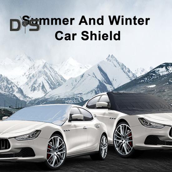 Car Magnetic Windshield Snow Cover UV Resistant Waterproof Anti-Freeze Universal Size Easy To Install Cars Trucks Windshield Cover