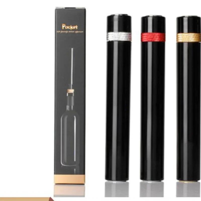 Портативный штопор из нержавеющей стали, легкий удалитель пробок, штопор с воздушным насосом, инструменты для открывания винных бутылок для дома, вечеринки, для любителей вина