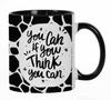 Вы можете, если думаете, что можете Керамическая кружка для кофе на 11 унций Вдохновляющие цитаты Сотрудник Начальник Коллеги День рождения