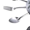3D Spoon Fork Wall Clock Modern Metal Clock Room Home Decoration Decorative Horloge  Restaurant
