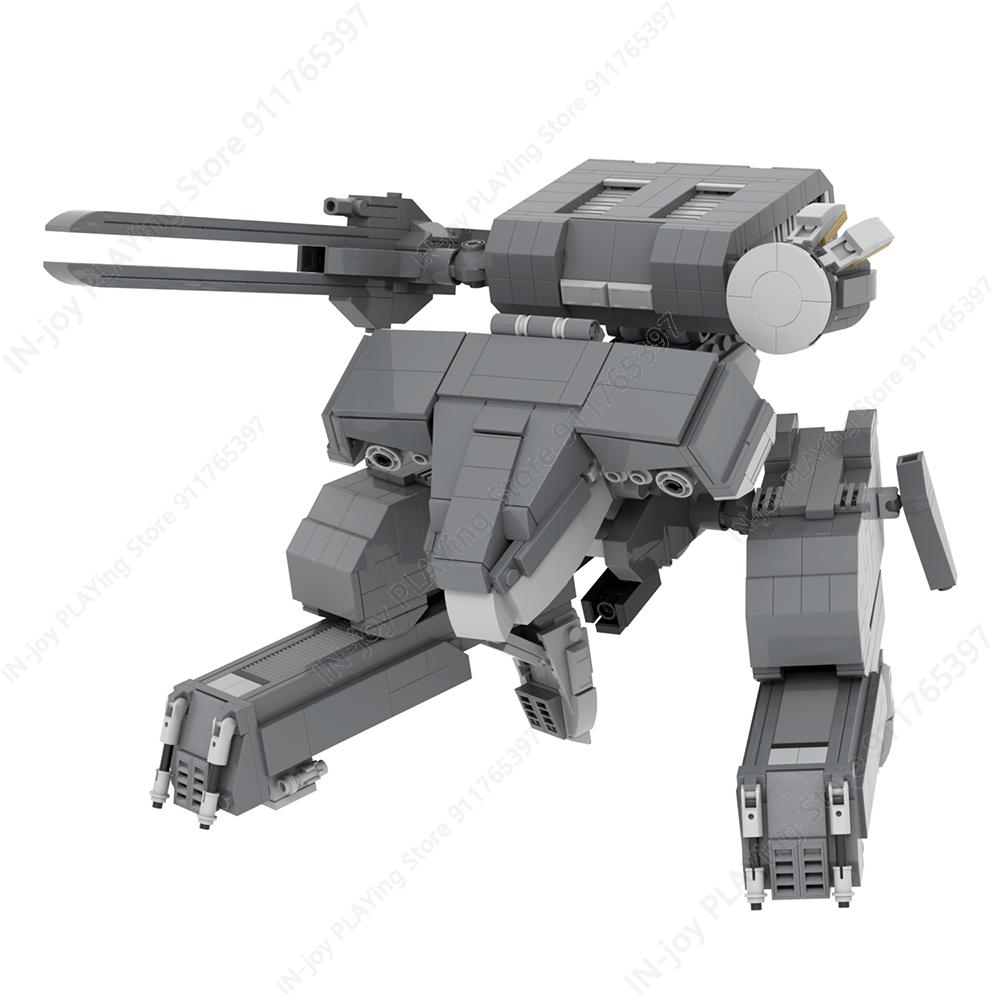 MOOXI Модель Робота Меха Танка из Фильма и Игры MOC Кирпичи Творческий DIY Сборные Строительные Блоки Совместимые с Игрушками из Коллекции Фигурок