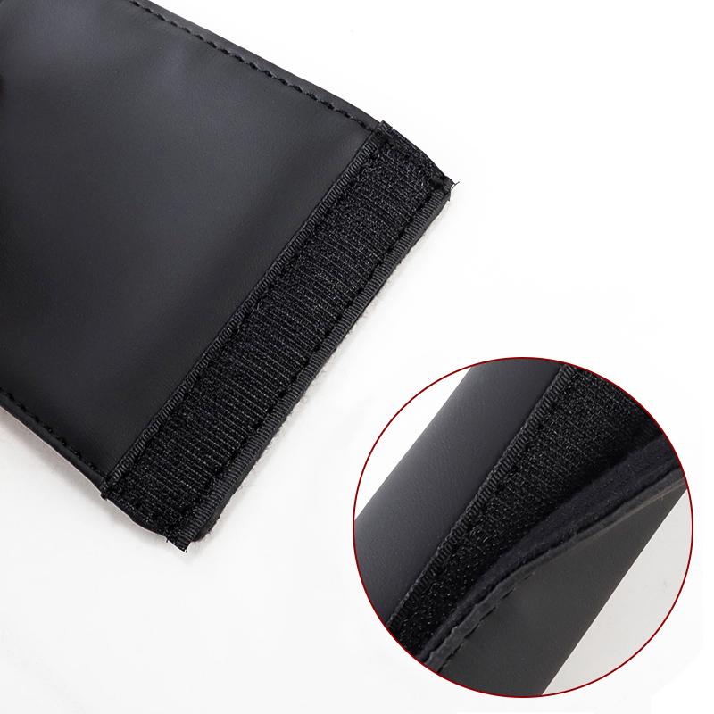 1Pcs PU Leather Roof Handle Anti-scratch Protector Case For Mitsubishi Ralliart Outlander Ex Attrage Xpander Mirage Pajero L200