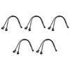5-20 шт. 1007 24AWG Материнская плата CPU Корпуса ПК Вентилятор 4-контактный Удлинитель Y-разветвитель Кабель 4-контактный на 3/4 контакта Бытовые Компьютерные Аксессуары