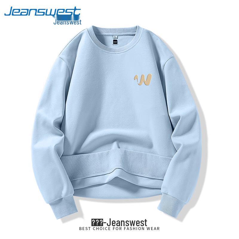 Унисекс толстовка с круглым вырезом в американском стиле Jeanswest
