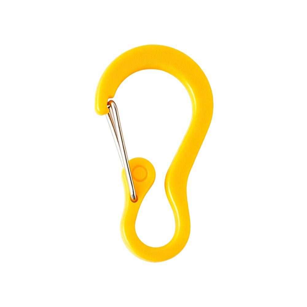 5pcs 8 Colors Carabiner Clip Set Plastic Outdoor Fishing New Camping Cycling Hiking Hooks