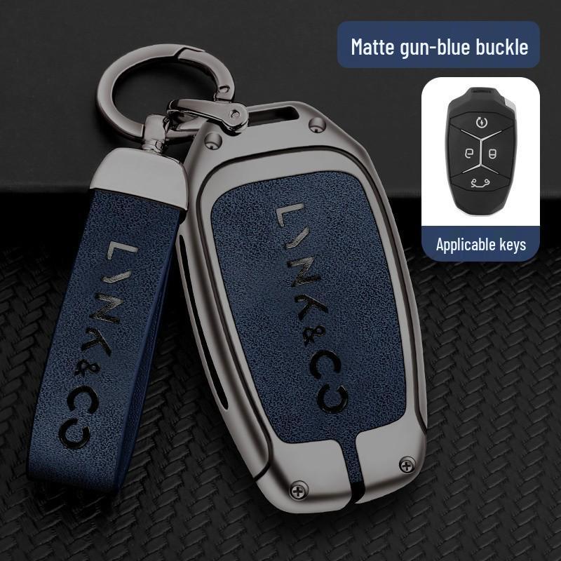 Совместимый металлический чехол для ключа автомобиля Lynk&Co 010203+05+0609